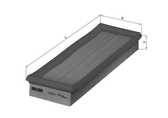 Filtru aer OPEL VIVARO A bus (X83) 1.9 DTI (F7, J7, A07) diesel 101 cai KNECHT LX 704/1