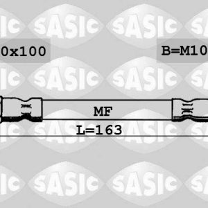 Furtun frana OPEL ADAM (M13) 1.0 benzina 115 cai SASIC 6606027