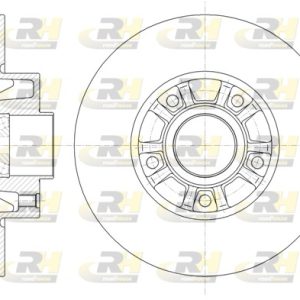 Disc frana OPEL VIVARO A bus (X83) 2.5 CDTI (F7, J7, A07) diesel 146 cai ROADHOUSE 6733.20