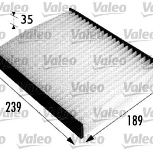 Filtru polen OPEL COMBO Tour (X12) 1.4 (C26, D26, E26, C06) benzina 120 cai VALEO 698694