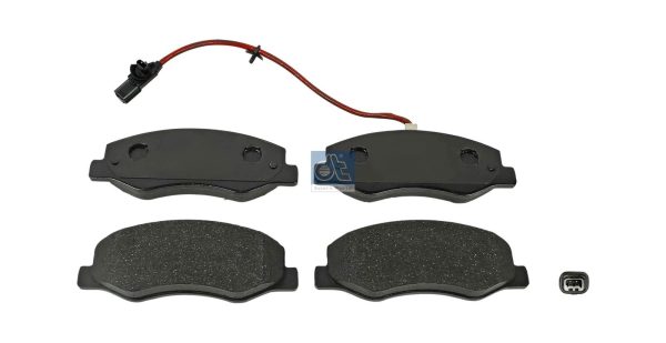 Placute frana OPEL MOVANO B platou / sasiu (X62) 2.3 CDTI FWD (EV, HV, UV) diesel 101 cai DT SPARE PARTS 6.95123