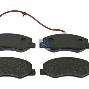 Placute frana OPEL MOVANO B platou / sasiu (X62) 2.3 CDTI FWD (EV, HV, UV) diesel 110 cai DT SPARE PARTS 6.95123