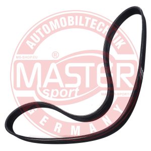 Curea transmisie cu caneluri OPEL MOVANO A caroserie (X70) 1.9 DTI (FD) diesel 80 cai MASTERSPORT GERMANY 6PK1125-PCS-MS