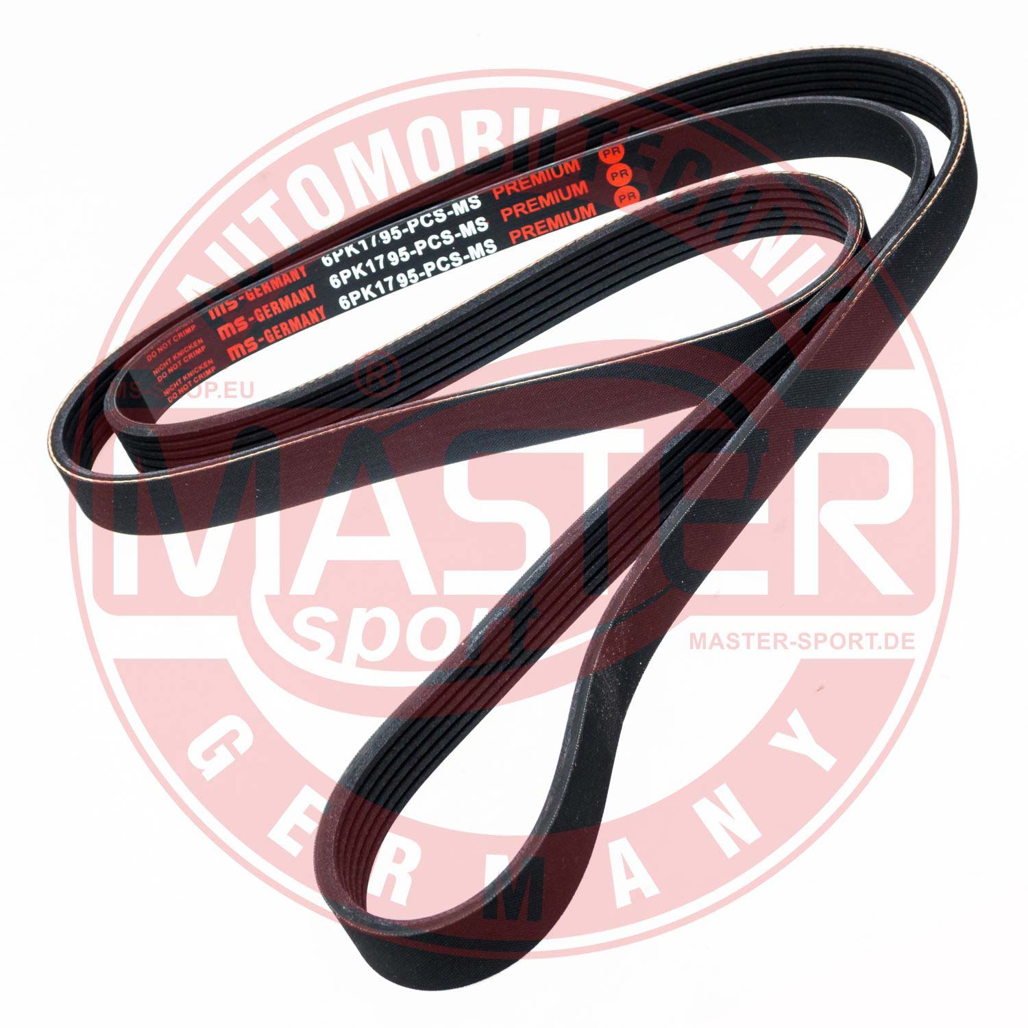 Curea transmisie cu caneluri OPEL VIVARO A bus (X83) 1.9 DTI (F7, J7, A07) diesel 101 cai MASTERSPORT GERMANY 6PK1795-PCS-MS