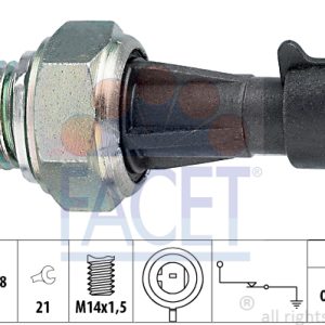 Senzor presiune ulei OPEL COMBO Autoutilitara/limuzina spatioasa (X12) 1.4 (B05) benzina 95 cai FACET 7.0096