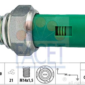 Senzor presiune ulei OPEL VIVARO A bus (X83) 2.0 16V (F7, J7, A07) benzina 120 cai FACET 7.0131