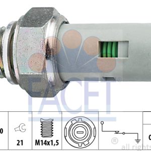 Senzor presiune ulei OPEL MOVANO A caroserie (X70) 2.5 DTI (FD) diesel 115 cai FACET 7.0151