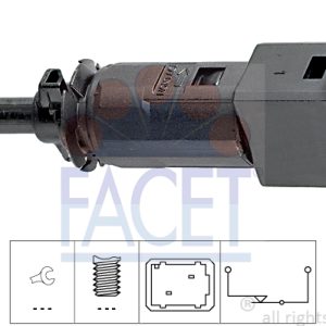 Comutator lumini frana OPEL VIVARO A platou / sasiu (X83) 2.0 CDTI diesel 90 cai FACET 7.1148