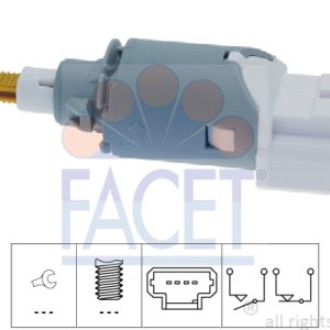 Comutator lumini frana OPEL MOVANO B bus (X62) 2.3 CDTI FWD (JV) diesel 101 cai FACET 7.1225