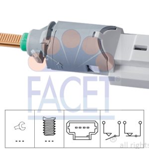 Comutator lumini frana OPEL VIVARO A caroserie (X83) 1.9 DTI (F7) diesel 101 cai FACET 7.1227