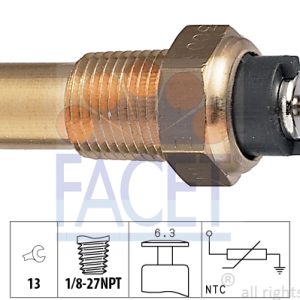 Senzor temperatura lichid de racire OPEL COMBO Autoutilitara/limuzina spatioasa (71_) 1.2 benzina 45 cai FACET 7.3005