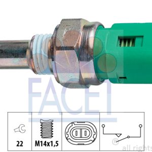 Comutator lampa marsalier OPEL MOVANO B caroserie (X62) 2.3 CDTI RWD (FV) diesel 125 cai FACET 7.6096