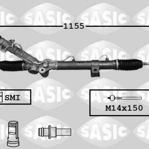 Caseta directie OPEL VIVARO A platou / sasiu (X83) 2.5 DTi diesel 135 cai SASIC 7006167