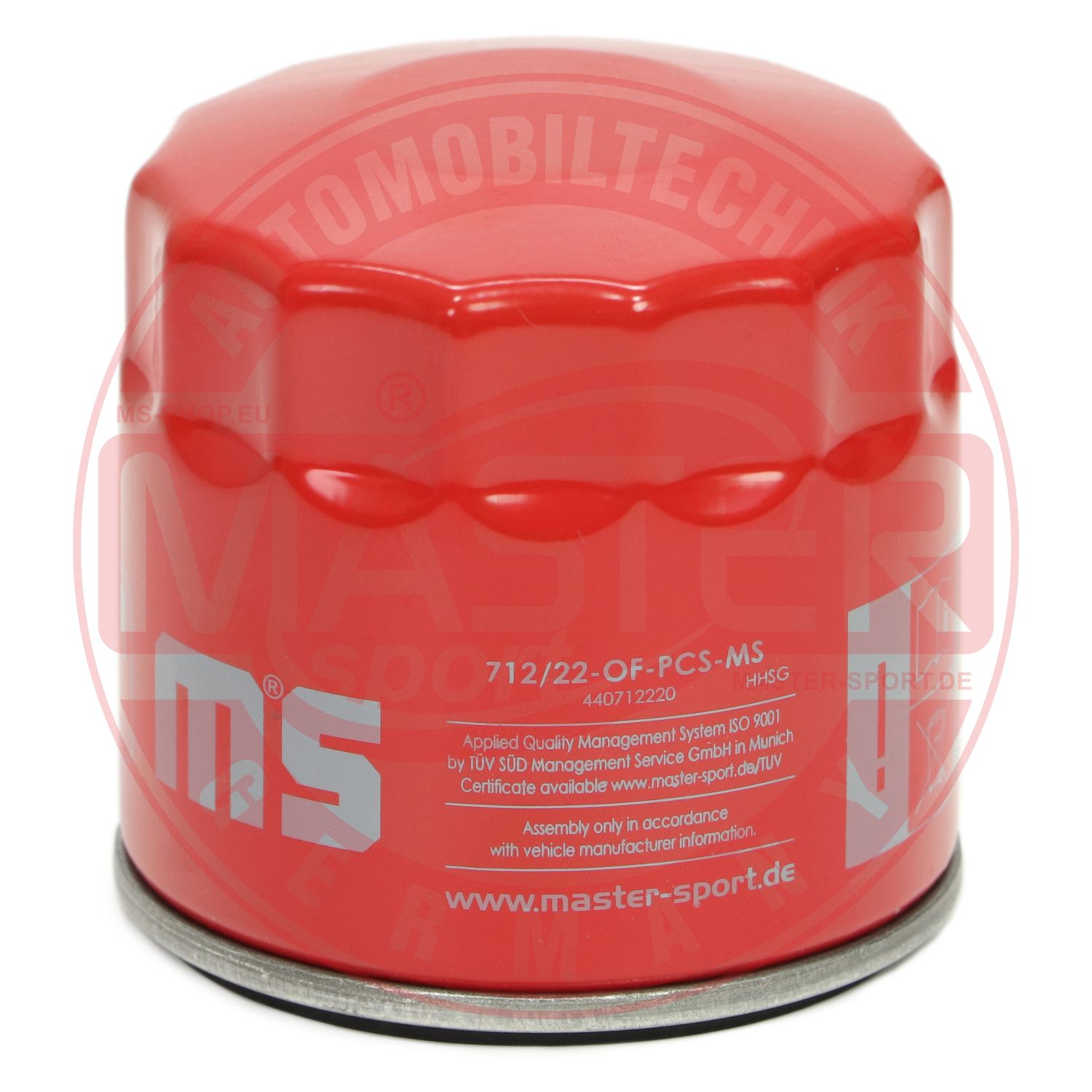 Filtru ulei OPEL COMBO Tour 1.6 CNG Benzina/Gaz metan (GNC) 94 cai MASTERSPORT GERMANY 712/22-OF-PCS-MS