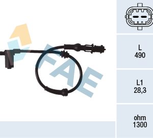 Senzor turatie roata OPEL COMBO Autoutilitara/limuzina spatioasa 1.3 CDTI 16V diesel 69 cai FAE 78077