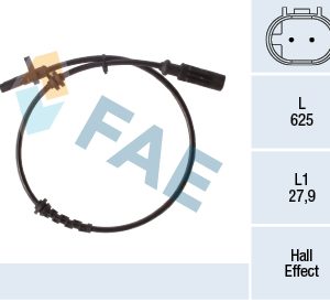 Senzor turatie roata OPEL ADAM (M13) 1.4 S benzina 150 cai FAE 78267