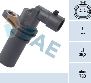 Senzor impulsuri arbore cotit OPEL COMBO Tour 1.3 CDTI 16V diesel 69 cai FAE 79173