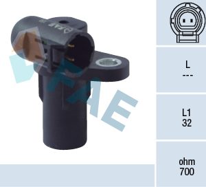 Senzor impulsuri arbore cotit OPEL VIVARO A bus (X83) 1.9 DTI (F7, J7, A07) diesel 101 cai FAE 79183