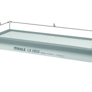 Filtru aer OPEL GRANDLAND / GRANDLAND X (A18, P1UO) 1.6 Turbo (75) benzina 181 cai KNECHT LX 2033