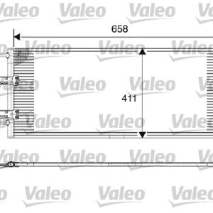 Condensator climatizare OPEL VIVARO A caroserie (X83) 2.5 DTI (F7) diesel 135 cai VALEO 817645