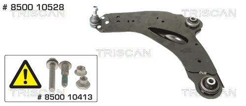 Brat suspensie roata OPEL VIVARO A caroserie (X83) 2.5 CDTI (F7) diesel 146 cai TRISCAN 8500 10528