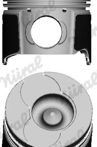 Piston OPEL VIVARO A caroserie (X83) 1.9 DTI (F7) diesel 101 cai NURAL 87-101500-00