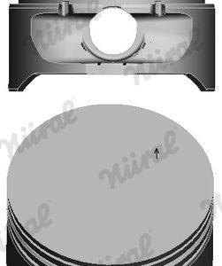 Piston OPEL COMBO Tour 1.6 benzina 87 cai NURAL 87-125607-00