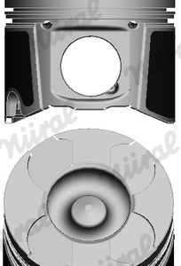 Piston OPEL VIVARO A platou / sasiu (X83) 2.5 DTi diesel 135 cai NURAL 87-137500-10