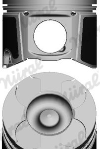 Piston OPEL MOVANO A platou / sasiu (X70) 2.5 DTI (ED, HD, UD0, UD4) diesel 115 cai NURAL 87-137507-10