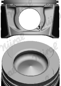 Piston OPEL MOVANO B platou / sasiu (X62) 2.3 CDTI FWD (EV, HV, UV) diesel 101 cai NURAL 87-435200-00
