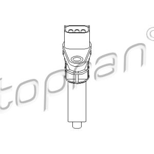 Senzor odometru OPEL COMBO Autoutilitara/limuzina spatioasa (71_) 1.4 benzina 60 cai TOPRAN 207 446