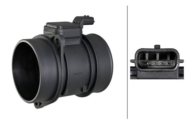 Senzor debit aer OPEL MOVANO B platou / sasiu (X62) 2.3 CDTI RWD (EV, HV, UV) diesel 150 cai HELLA 8ET 358 095-181