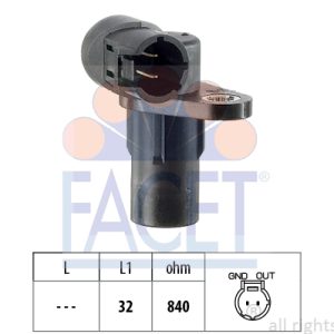 Senzor impulsuri arbore cotit OPEL VIVARO A platou / sasiu (X83) 1.9 Di diesel 82 cai FACET 9.0291