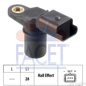 Senzor turatie OPEL MOVANO A platou / sasiu (X70) 3.0 DTI (ED, HD, UD0, UD4) diesel 136 cai FACET 9.0348