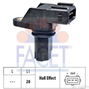 Senzor impulsuri arbore cotit OPEL MOVANO A caroserie (X70) 2.5 DTi (FD) diesel 99 cai FACET 9.0349