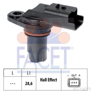 Senzor pozitie ax cu came OPEL MOVANO B platou / sasiu (X62) 2.3 CDTI RWD (EV, HV, UV) diesel 146 cai FACET 9.0551