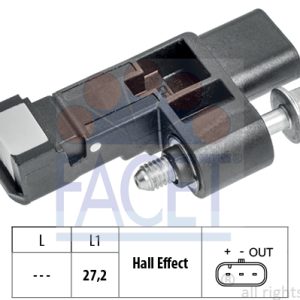 Senzor impulsuri arbore cotit OPEL GRANDLAND / GRANDLAND X (A18, P1UO) 1.6 Turbo (75) benzina 181 cai FACET 9.0789