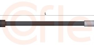 Furtun frana OPEL COMBO Tour 1.6 benzina 87 cai COFLE 92.BH.OP001