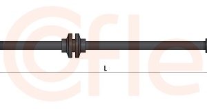 Furtun frana OPEL ADAM (M13) 1.4 benzina 101 cai COFLE 92.BH.OP010
