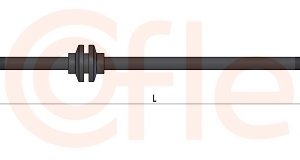 Furtun frana OPEL MOVANO B bus (X62) 2.3 CDTI FWD (JV) diesel 101 cai COFLE 92.BH.OP034