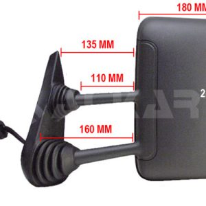 Oglinda exterioara OPEL MOVANO B caroserie (X62) 2.3 CDTI RWD (FV) diesel 146 cai ALKAR 9228072