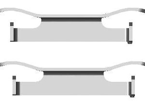 Set accesorii etrier frana OPEL COMBO Autoutilitara/limuzina spatioasa (X12) 1.3 CDTI (B05) diesel 80 cai TEXTAR 82076900