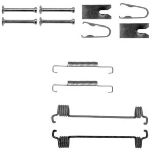 Set accesorii saboti frana parcare OPEL MOVANO C caroserie (U9) 2.2 D diesel 120 cai TEXTAR 97035900