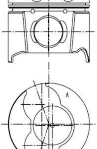 Piston OPEL VIVARO A caroserie (X83) 1.9 DTI (F7) diesel 101 cai KOLBENSCHMIDT 99561620