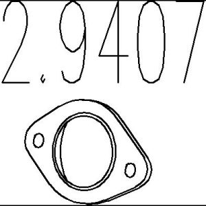 Garnitura racord evacuare OPEL MOVANO A bus (X70) 2.2 DTI (JD) diesel 90 cai MTS 02.9407