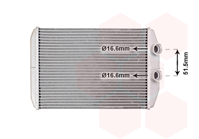 Schimbator caldura incalzire habitaclu OPEL MOVANO B bus (X62) 2.3 CDTI FWD (JV) diesel 110 cai VAN WEZEL 30016702