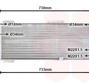 Radiator racire motor OPEL COMBO Autoutilitara/limuzina spatioasa (71_) 1.4 benzina 82 cai VAN WEZEL 37002200