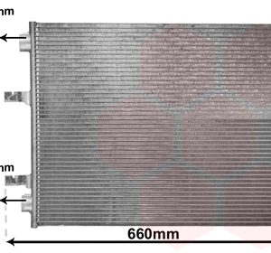 Condensator climatizare OPEL VIVARO A platou / sasiu (X83) 2.0 CDTI diesel 90 cai VAN WEZEL 37005480