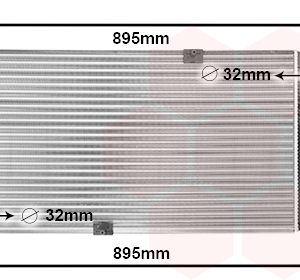 Radiator racire motor OPEL VIVARO A caroserie (X83) 2.5 CDTI (F7) diesel 146 cai VAN WEZEL 43002490