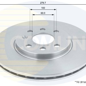 Disc frana OPEL COMBO Tour 1.7 DI 16V diesel 65 cai COMLINE ADC1131V